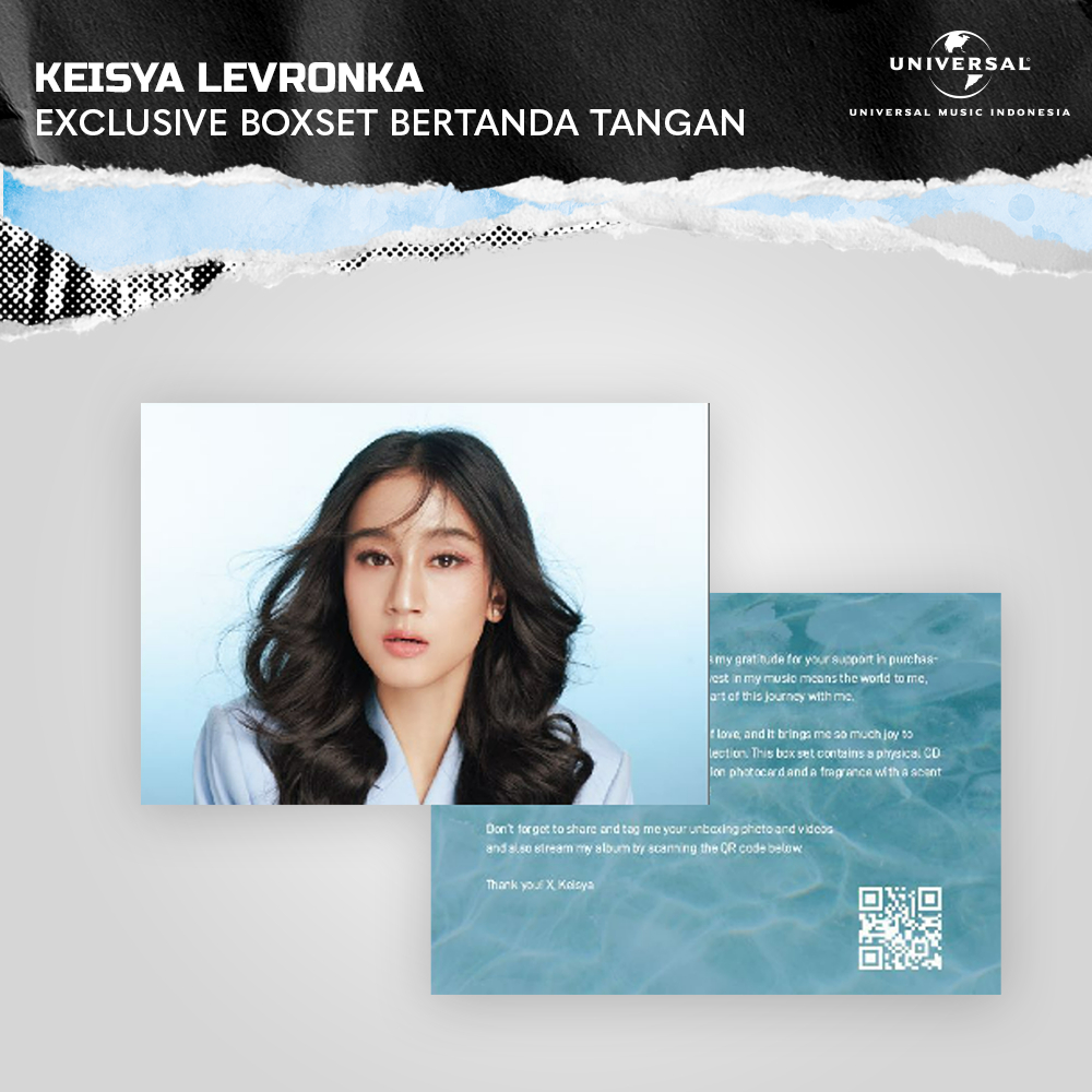 Keisya Levronka - Exclusive Boxset Bertanda Tangan