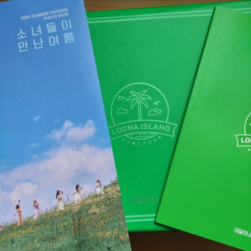 (RARE) LOONA ISLAND SUMMER PACKAGE 2020 DIARY PHOTOBOOK ODD EYE CIRCLE LOOSSEMBLE ARTMS (PB NO PHOTO