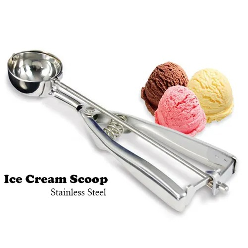 (DL) Scoop Ice Cream / Sendok Es Cream / Sendok Stainless Steel