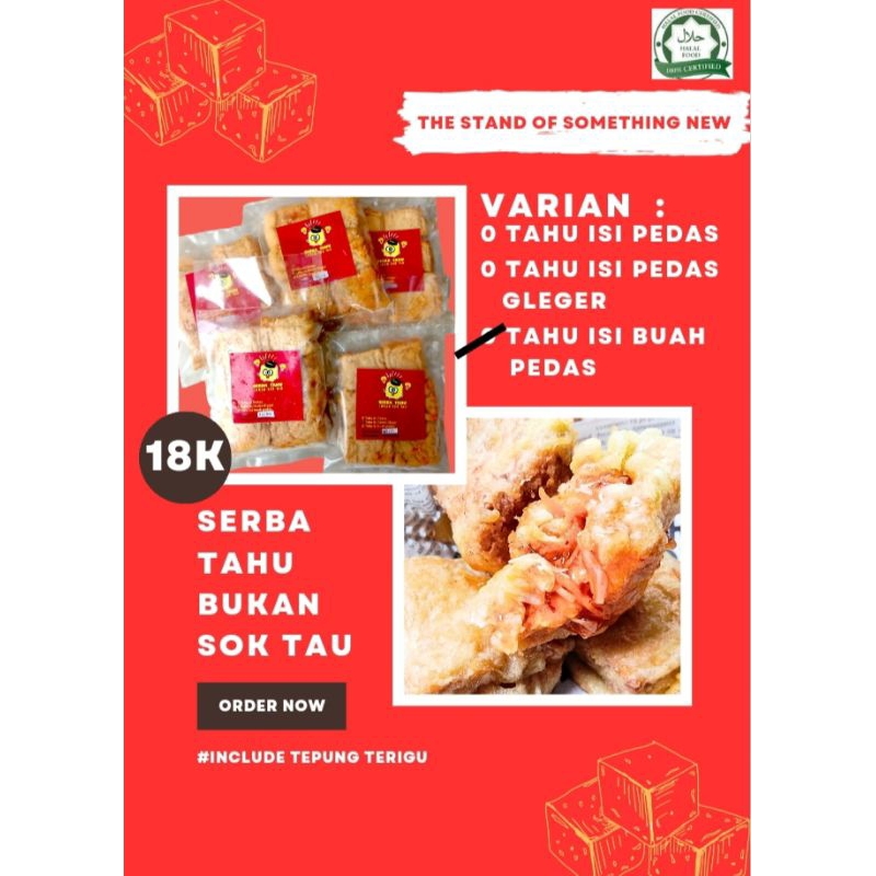 

Serba Tahu/Tahu isi Frozen/Frozen Food/Tahu isi pedas/Tahu