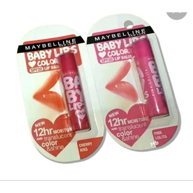 [ SATUAN ] MAYBELINE BABY LIP COLOUR LIPBALM