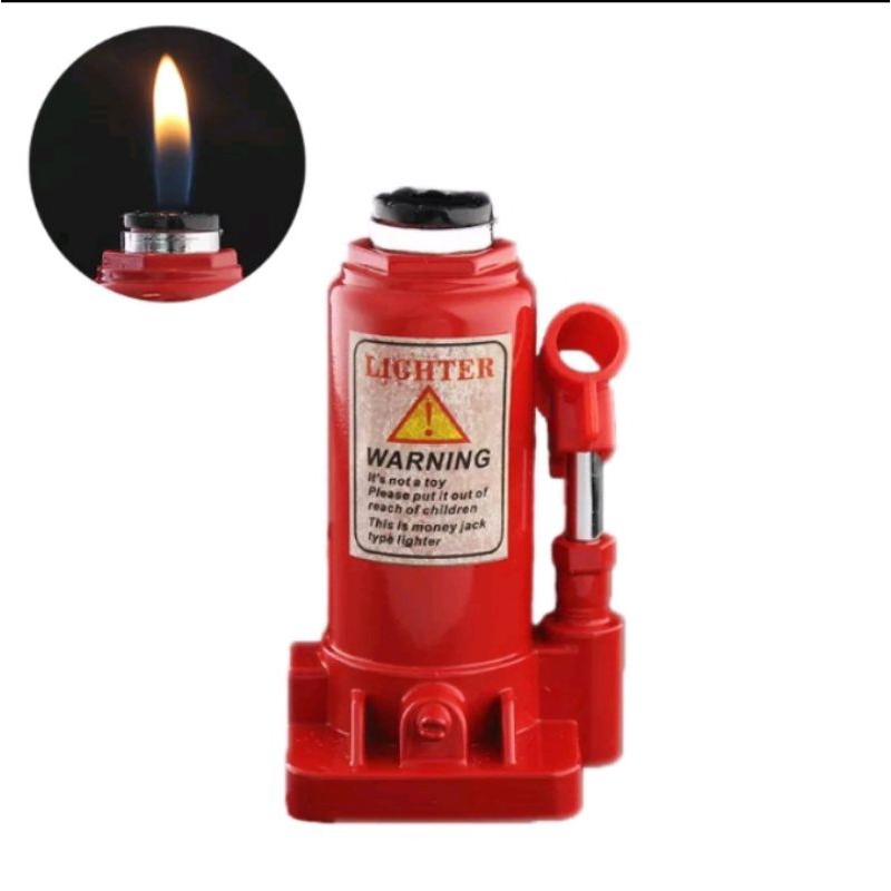 korek api gas unik model dongkrak mobil korek api mancis dan unik