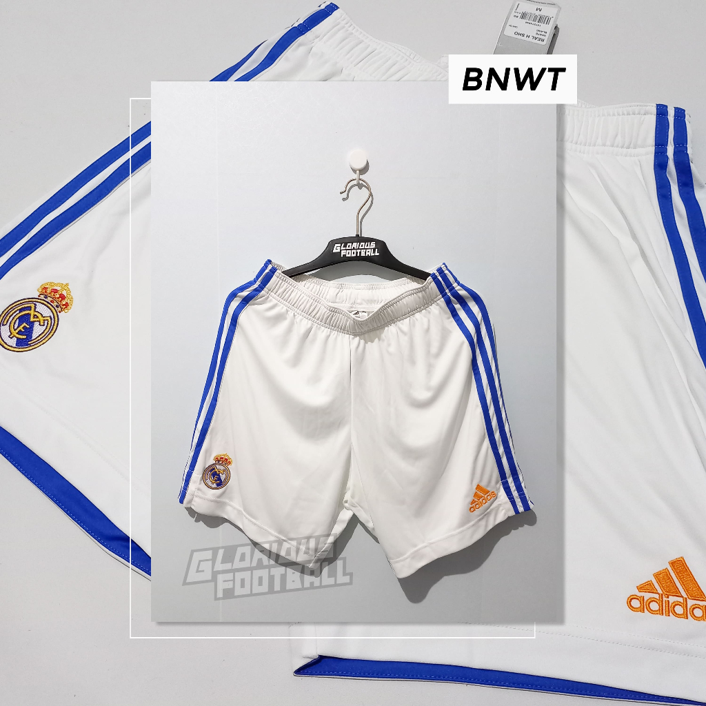 Celana / Shorts Original Real Madrid Home 2021/2022 BNWT - GM6784