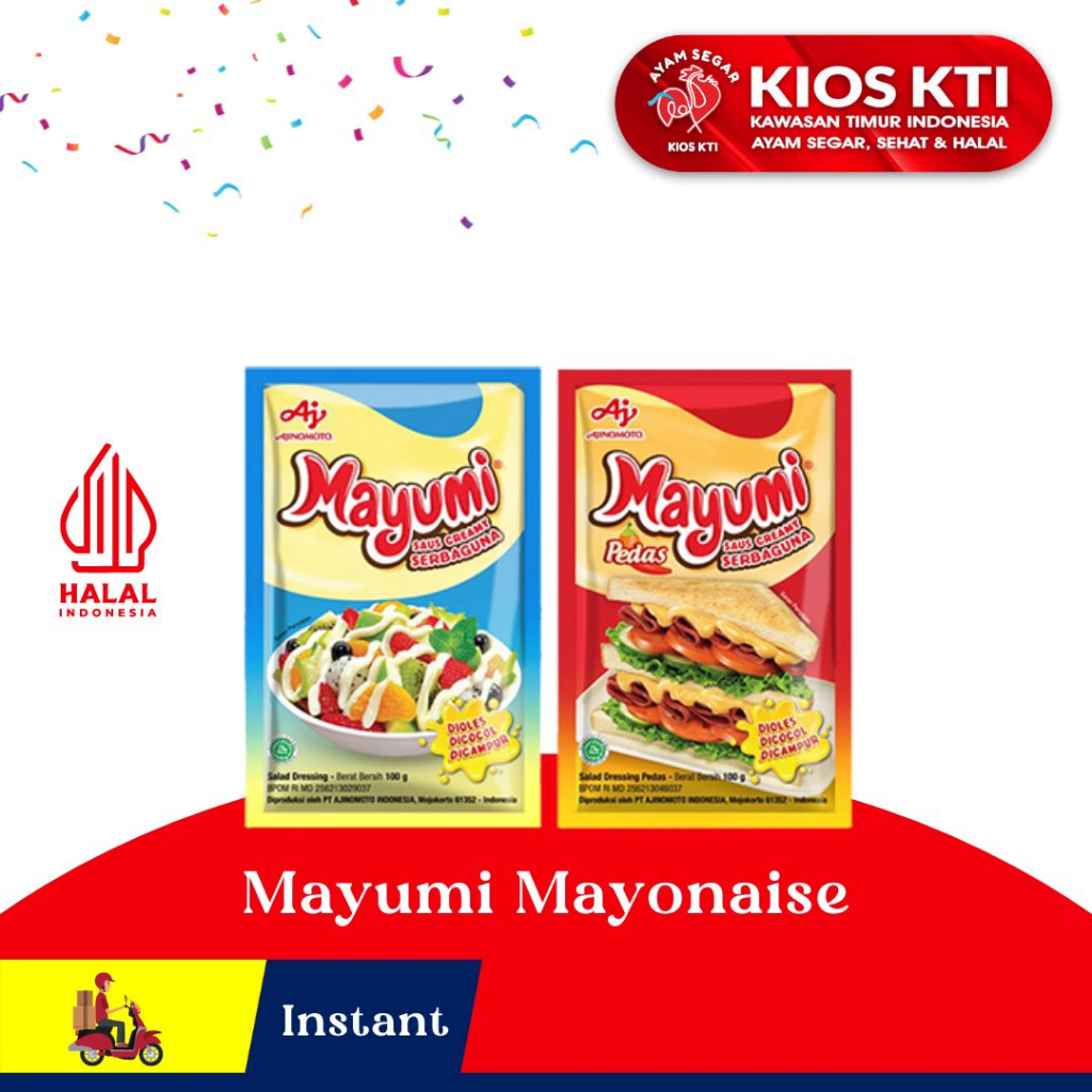 

Mayumi Mayonnaise Sachet 100 gr