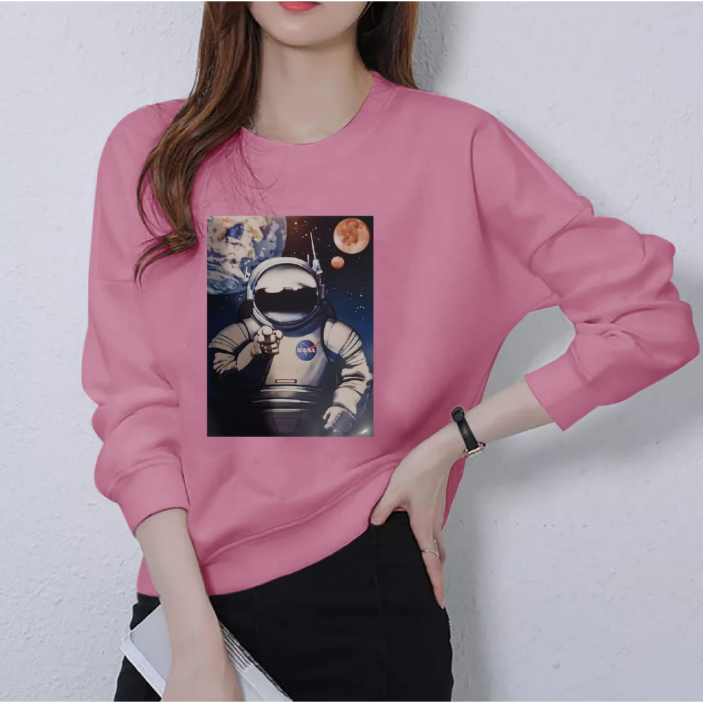 BISA COD_BAJU ATASAN ASTRO GIRL TERBARU-BAJU DISTRO WANITA KEREN LENGAN PANJANG / ATASAN WANITA MASA KINI-DISTRO TERBARU