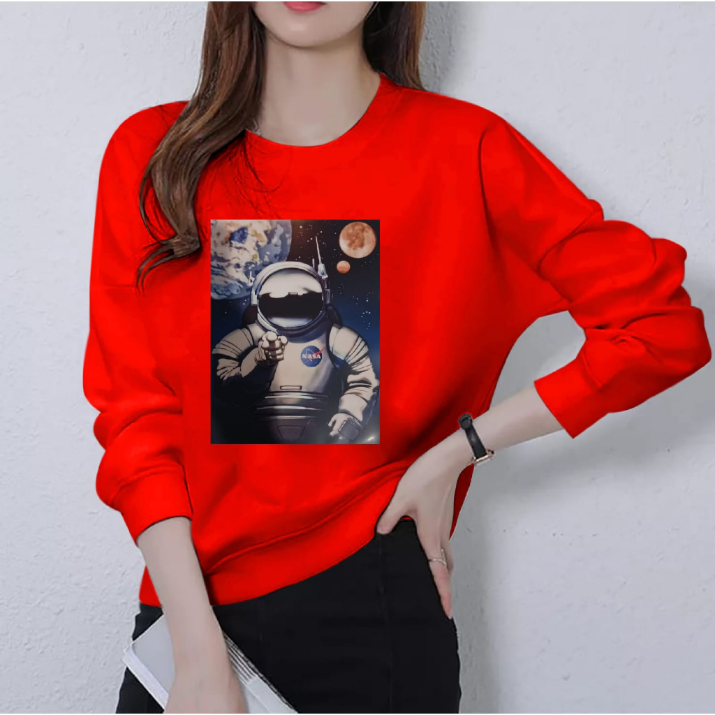 BISA COD_BAJU ATASAN ASTRO GIRL TERBARU-BAJU DISTRO WANITA KEREN LENGAN PANJANG / ATASAN WANITA MASA KINI-DISTRO TERBARU