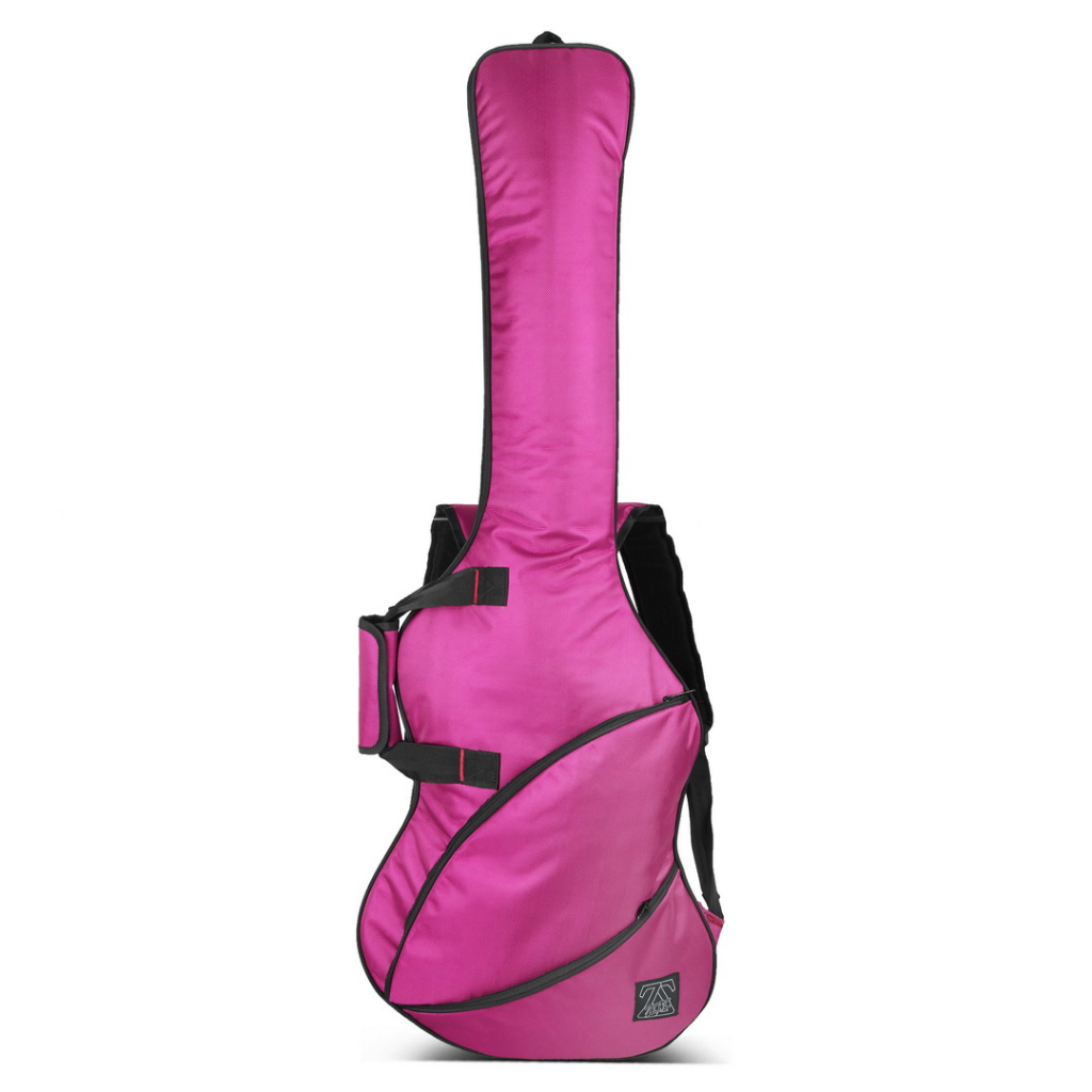 Zorc Official - Uno | Tas Sarung Gitar Listrik | Daily Case Pink