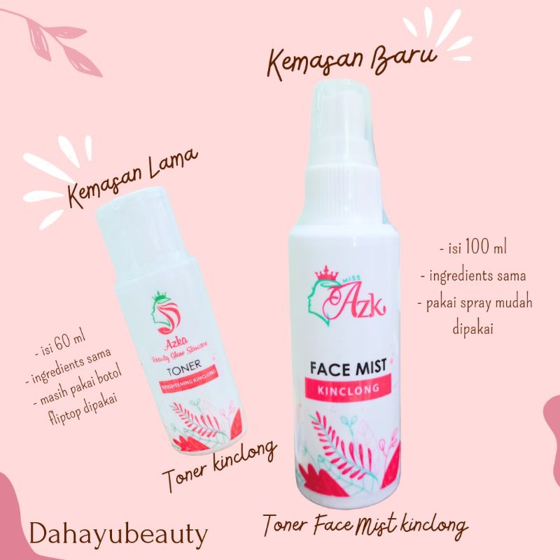 TONER BRIGTHENING KINCLONG AZKA SKINCARE