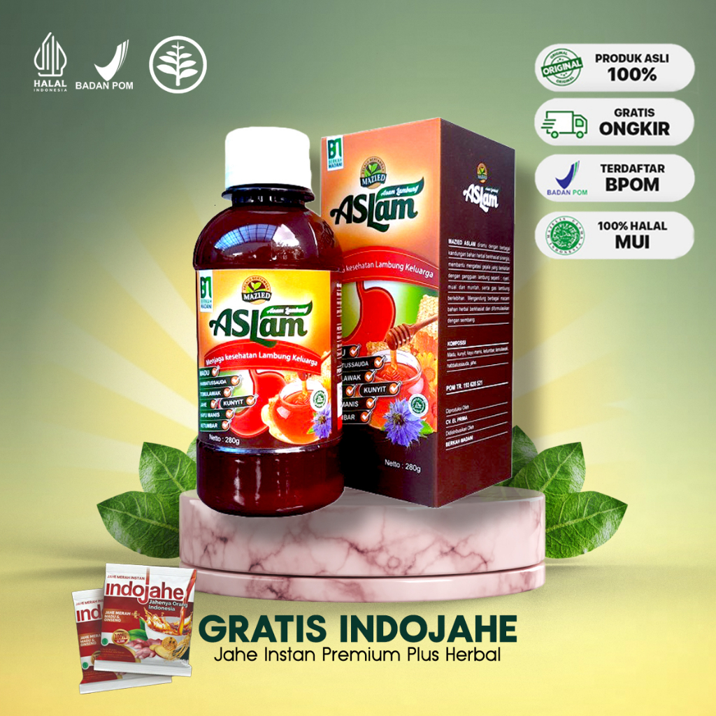 MADU ASAM LAMBUNG Madu Herbal Untuk Magh Asam Lambung Gerd Tukak Lambung BPOM ORIGINAL