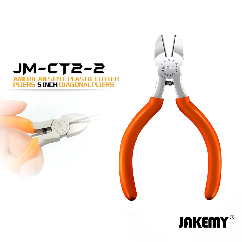 Tang Potong 5 Inch Jakemy Wire Cutter Plier JM-CT2-2 Original