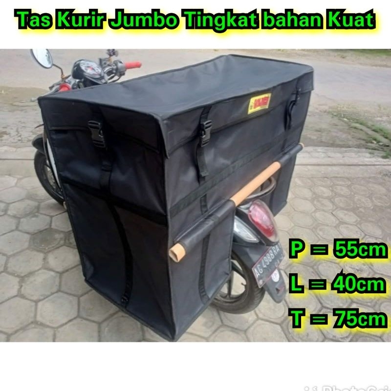 Tas Kurir jumbo tingkat Tas Kerja Tas Obrok Tas Motor Samping