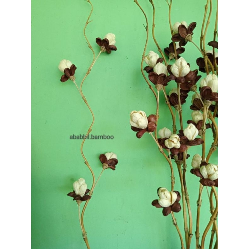 1 bambu ulir KLOBOT ANGGREK MP