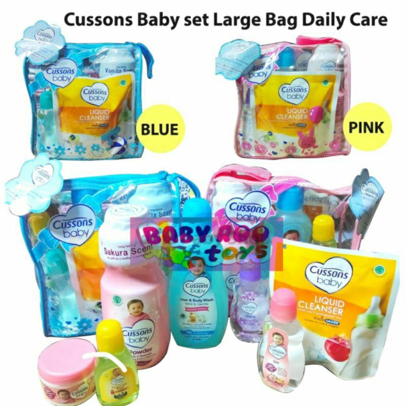 CUSSONS BABY LARGE BAGPACK+LIQ CLEAN