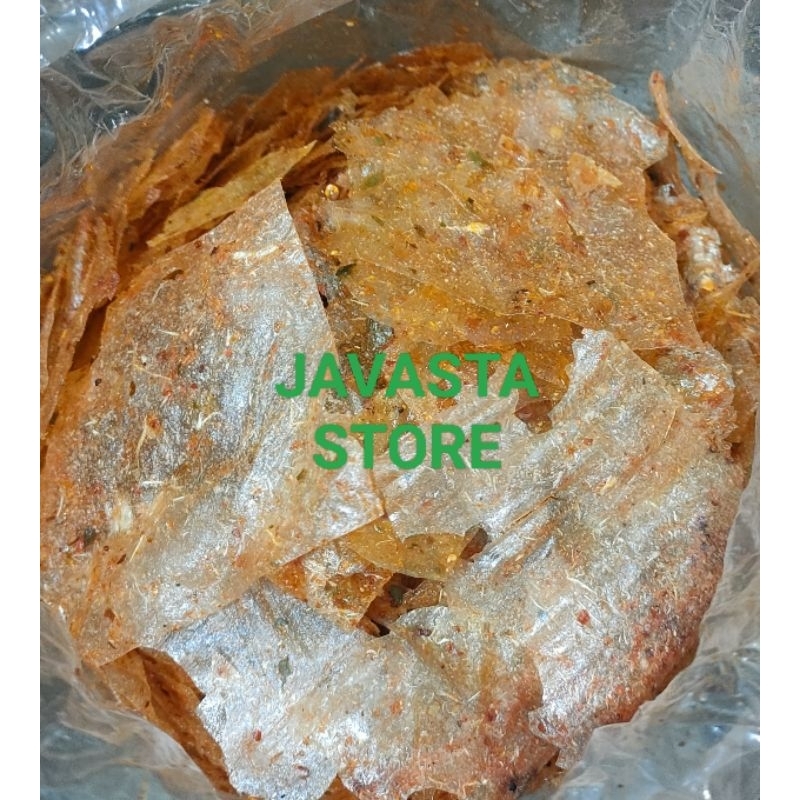 

Kripik kaca daun jeruk/kripca daun jeruk/250g