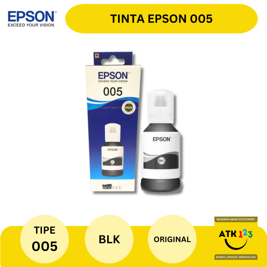 Tinta Printer / Tinta Epson 001 ORIGINAL!!