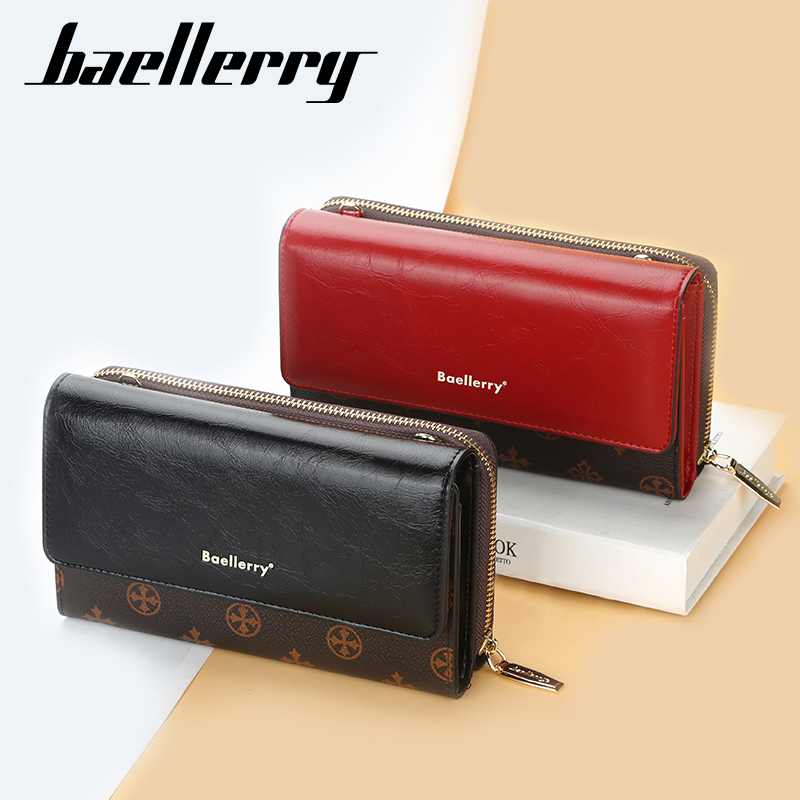 BAELLERRY N5580 Tas Selempang Wanita Dompet Wanita Tas Handphone Sling Bag PU Leather Premium WATCHKITE WKOS