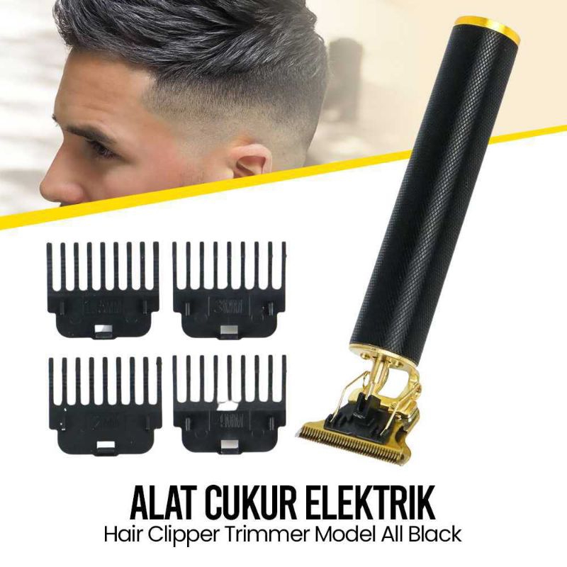 Alat Cukur Elektrik Hair Clipper Trimmer Rechargeable - T9
