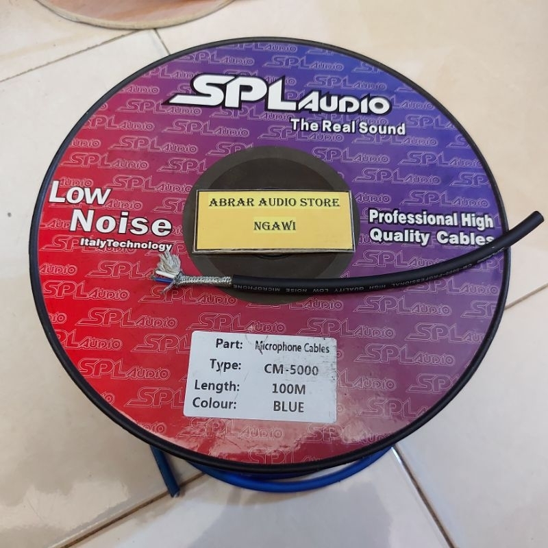 Kabel Microphone SPL Audio CM-5000 / CM-2000 100 Meter