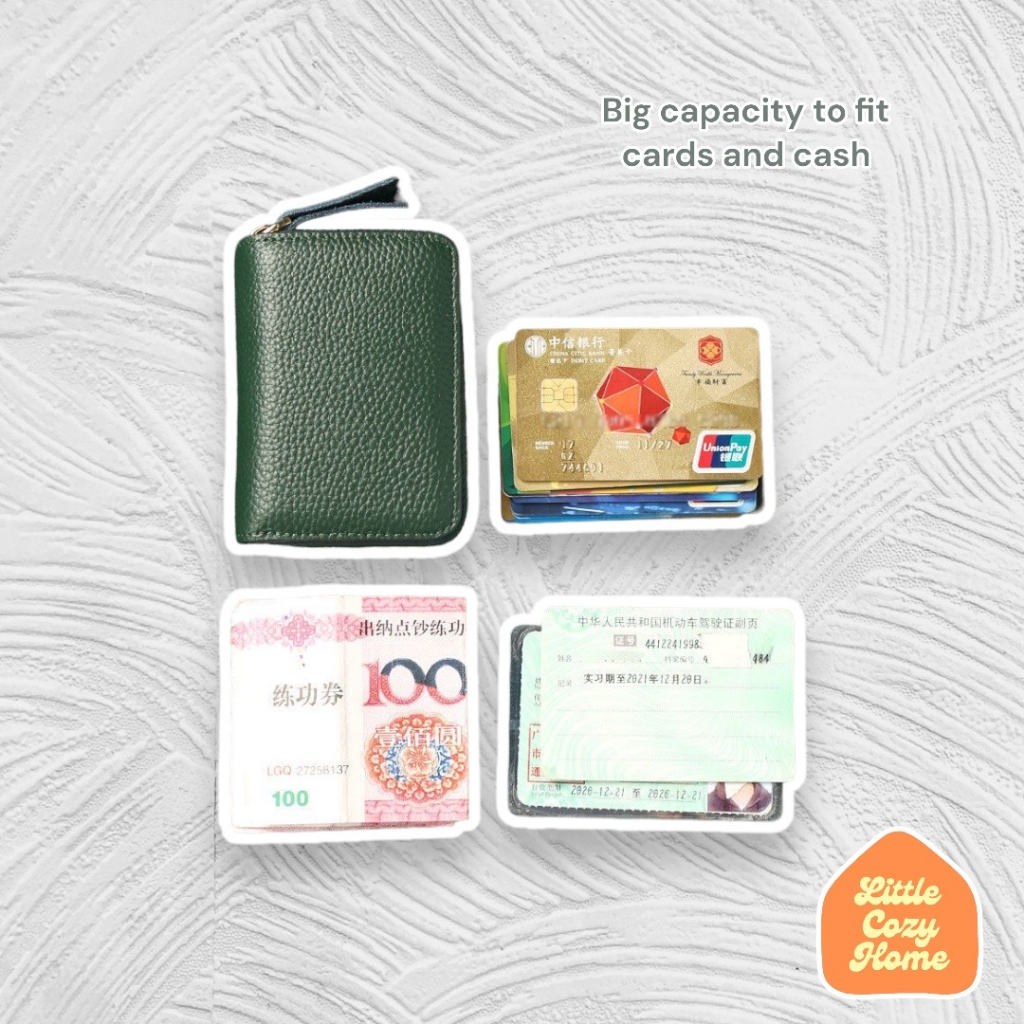 Miho Anti RFID Theft Wallet / Dompet Kartu Kulit Pintar Wanita Anti Magnetic Blocker Premium Maling Copet / Data Protection / Card Holder