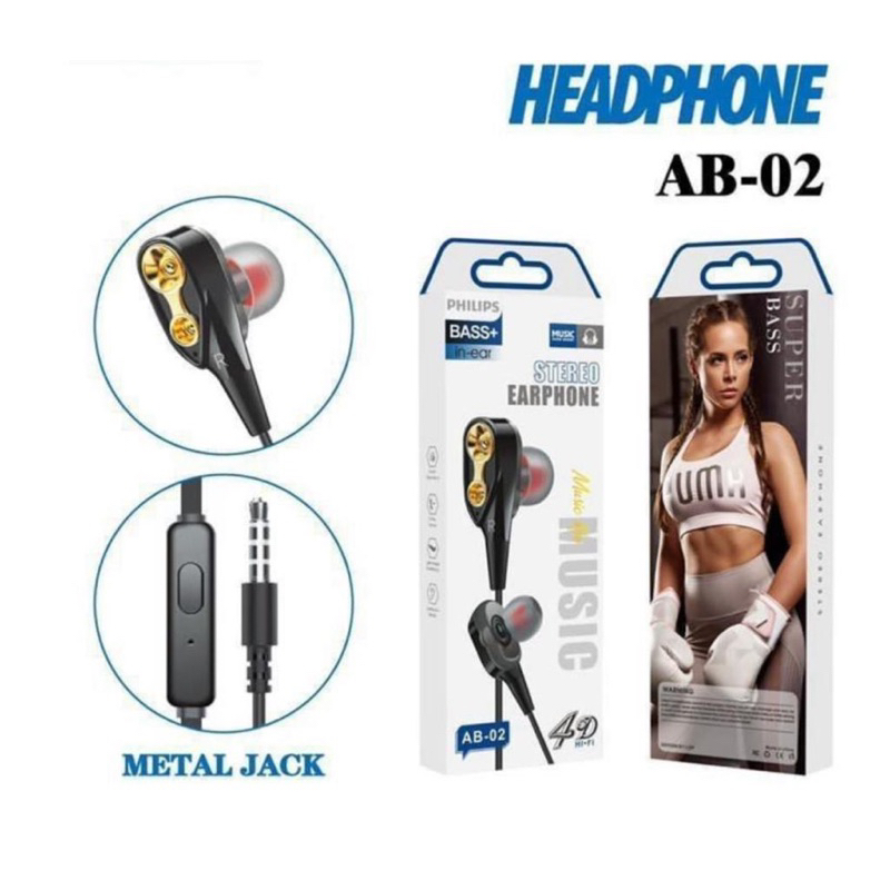 Handsfree AB-02 EARPHONE SOUND QUALITY