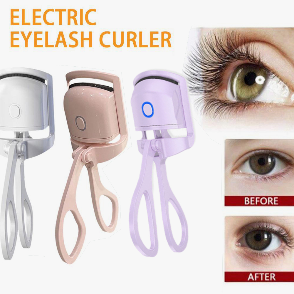 Wireless Electric Eyelash Curler Big Eye Curling Long-lasting Hold Penjepit Bulu Mata Elektrik