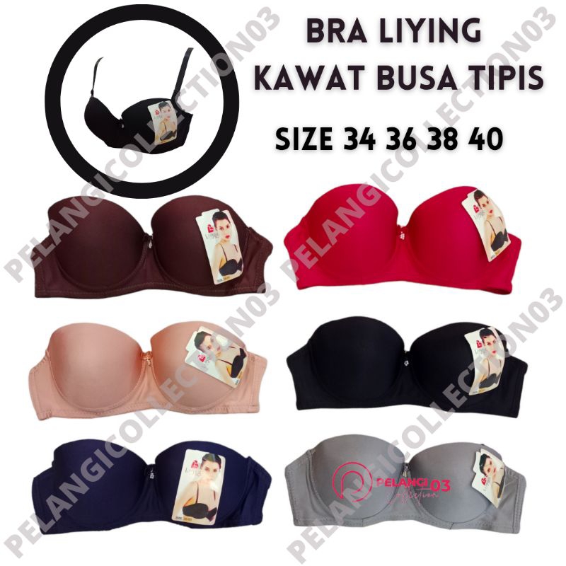 BRA LIYING KAWAT BUSA TIPIS