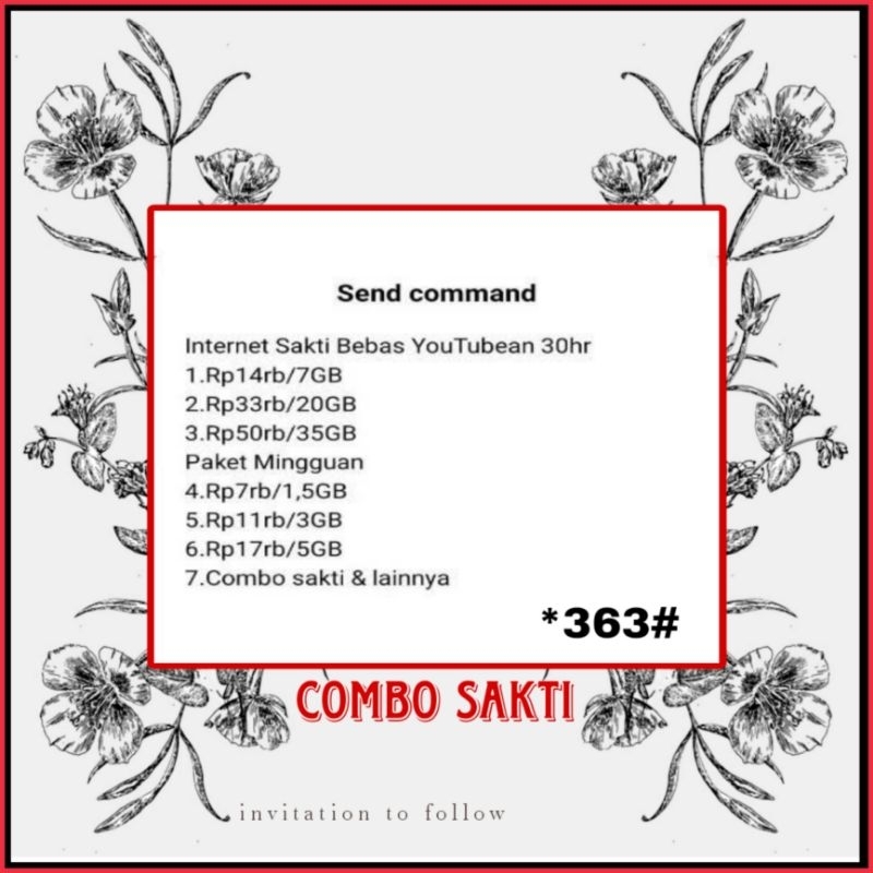 KARTU PERDANA COMBO SAKTI TELKOMSEL AS