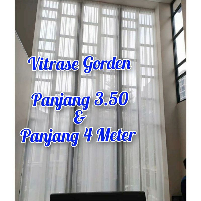 Vitrase Gorden Panjang 4 Meter.2 Meter 3 Meter. Vintage Import Tirai Jendela