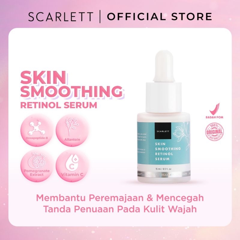 SCARLETT SERUM SKIN SMOOTING RETINOL