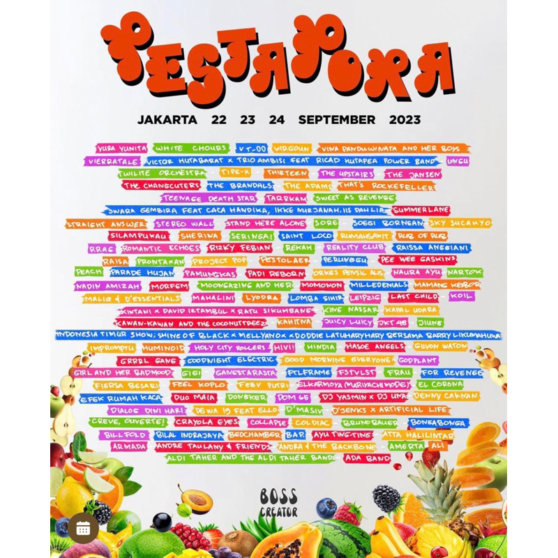 Tiket Pestapora Early Bird