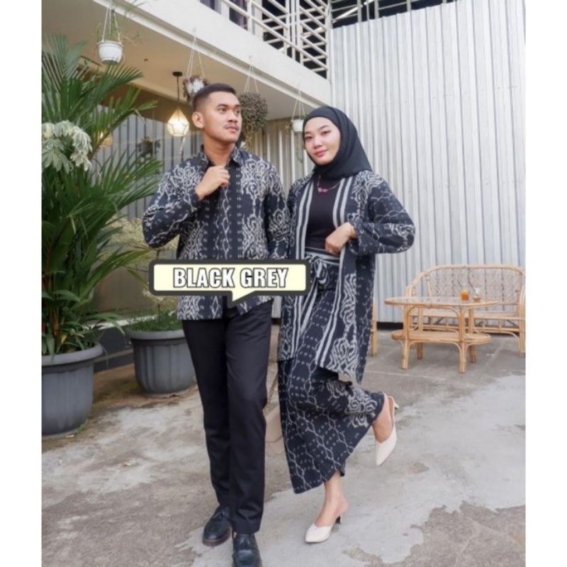 Baju tenun couple-Dress tenun- Kimono tenun-couple tenun-Couple ethnic-Baju tenun8