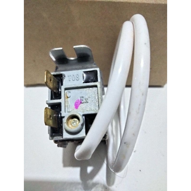 Thermostat - Sensor suhu Kulkas SHARP 1 Pintu Original | Model Tombol/Pencet