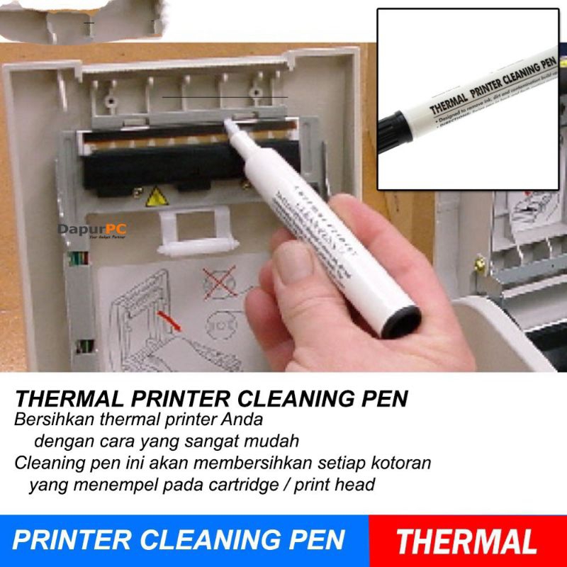 THERMAL PRINTER CLEANING PEN - PEMBERSIH PRINTER THERMAL