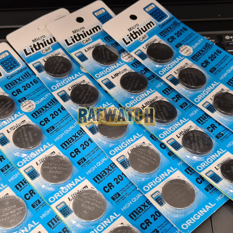 Baterai CR2016 LITHIUM 3V Batre Baterai Jam Tangan Digital