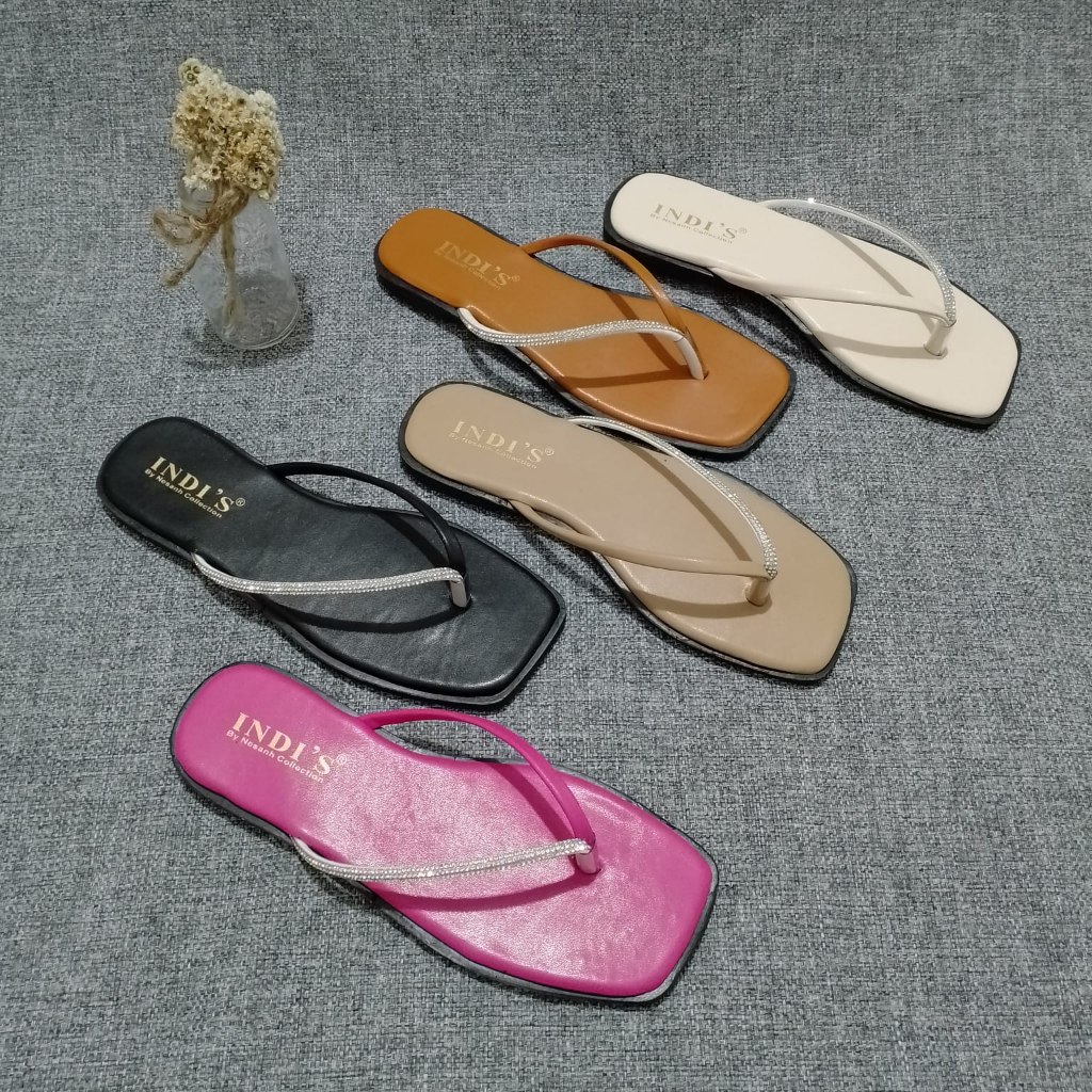 Sandal Wanita Teplek Terbaru Nesanh - HANNA