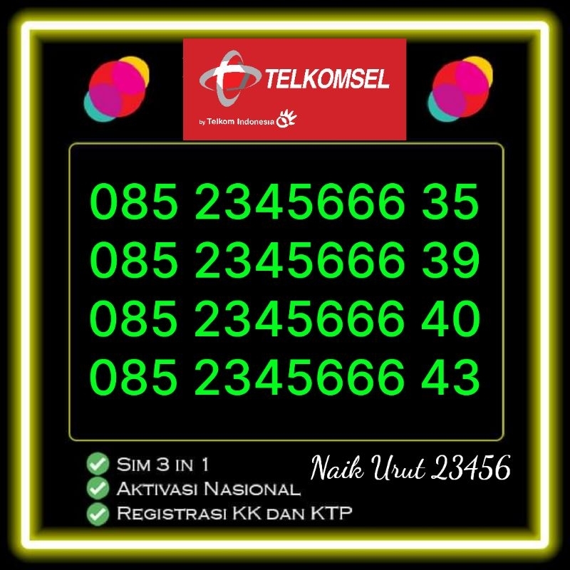 0Nomor Cantik Telkomsel Simpati Tipe Sim Micro Nano Standar Nomor Cantik Simpati0Nomor Cantik Simpat