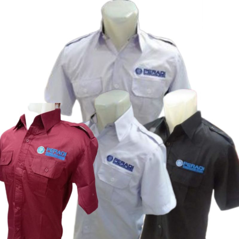 KEMEJA PERADI BORDIR || SERAGAM PERADI BORDIR || KEMEJA ADVOKAT PERADI BORDIR || SERAGAM ADVOKAT PER