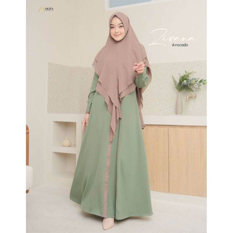 gamis zivana akifa // ready stok