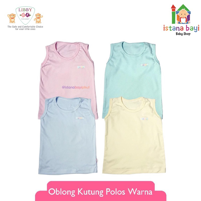 Libby Baju Kutung Warna New Born - Libby baju bayi