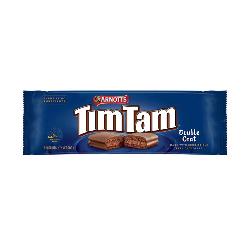 

Arnott's Tim Tam Double Coat Chocolate Biscuits | 200g