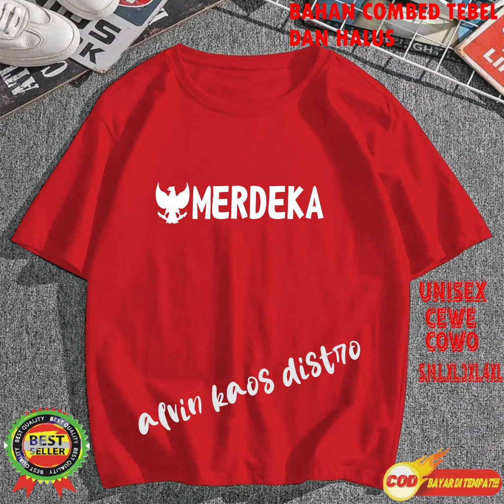 Beli 10 Pc Gratis 1 Pc Hut RI 78 Kaos Terlaris 17 Agustus 1945 78 Kemerdekaan Indonesia Kaos Merah Putih Hitam Kaos Cewek Cowok Anak06