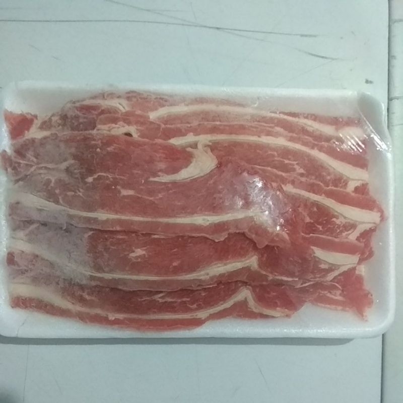 

AUS shortplate slice 500gr