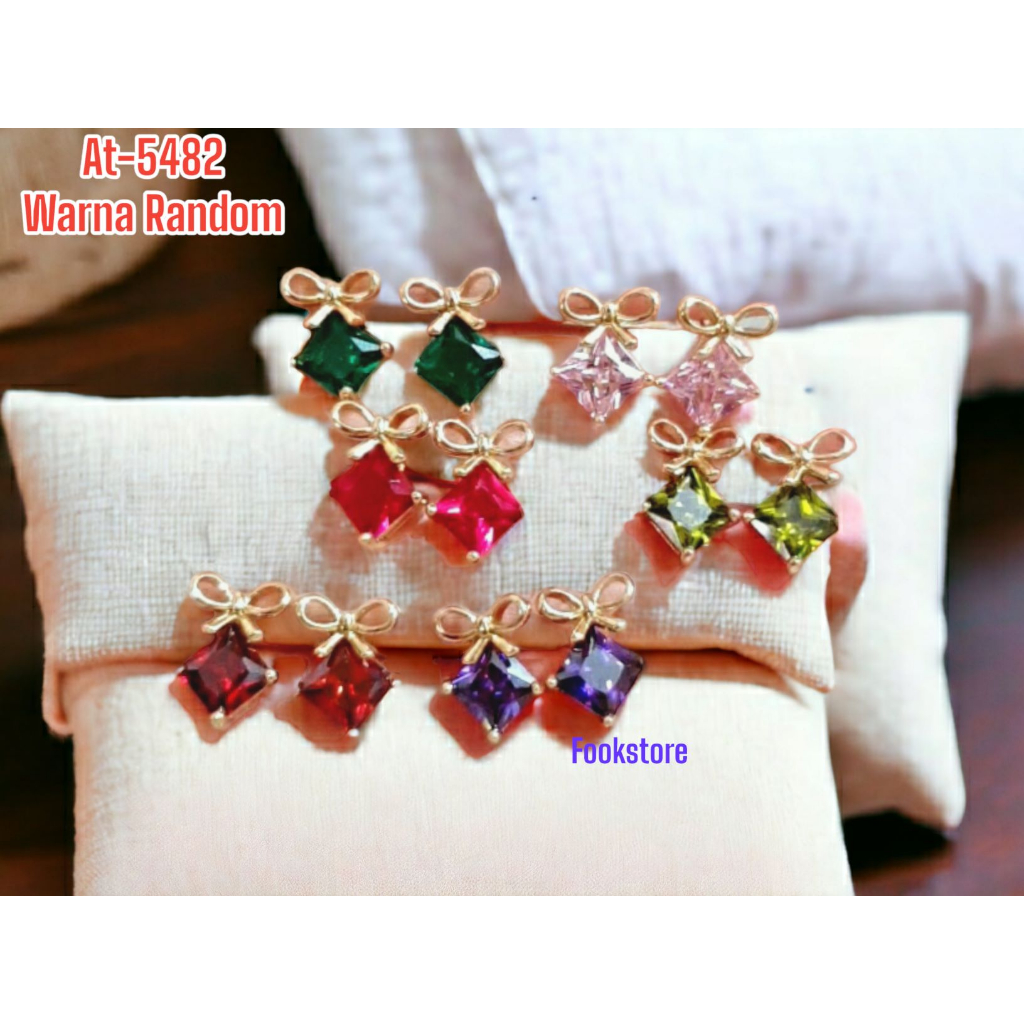 ANTING TUSUK ABG/DEWASA MOTIF PERMATA WARNA RANDOM/AT5482