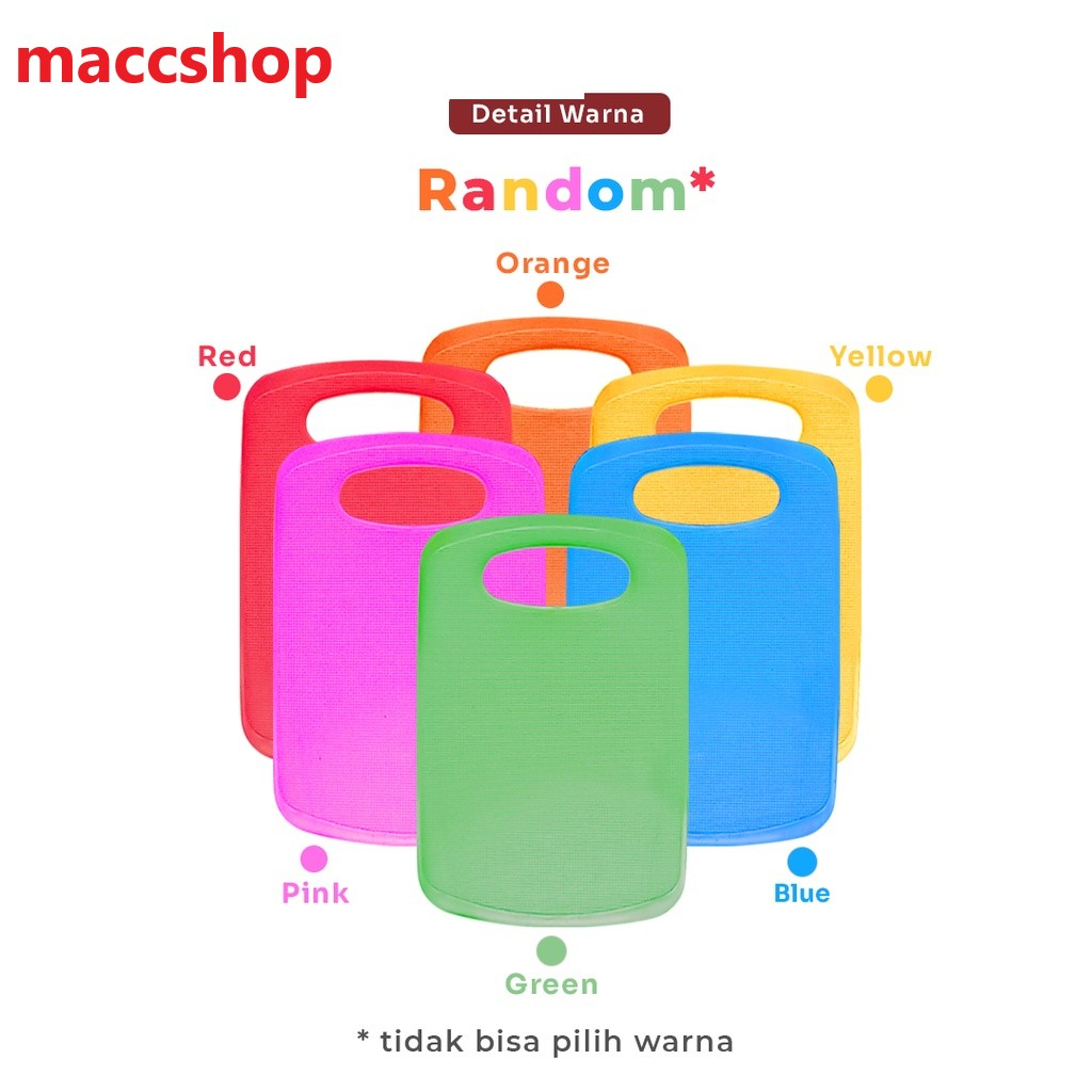 TANAKA TALENAN PLASTIK OVAL ORI COLOR