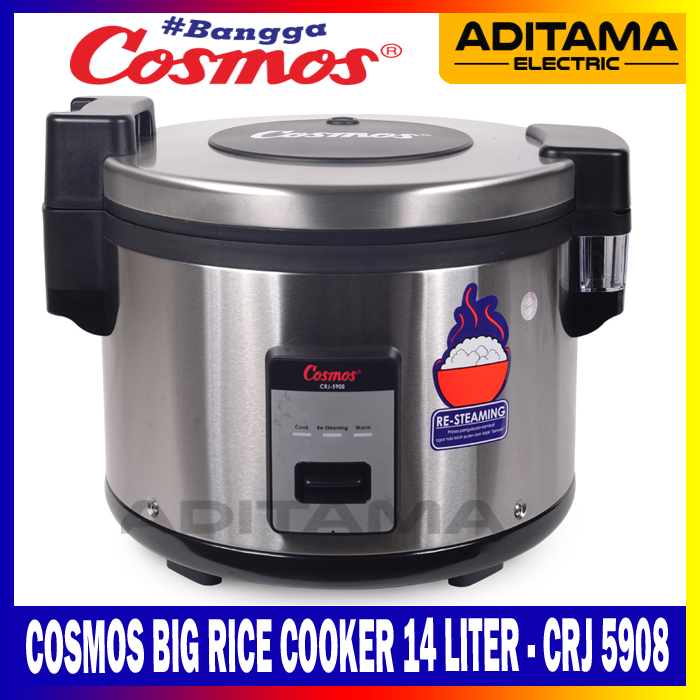 COSMOS BIG RICE COOKER 14 LITER CRJ-5908/ MAGIC COM COSMOS 14L CRJ5908