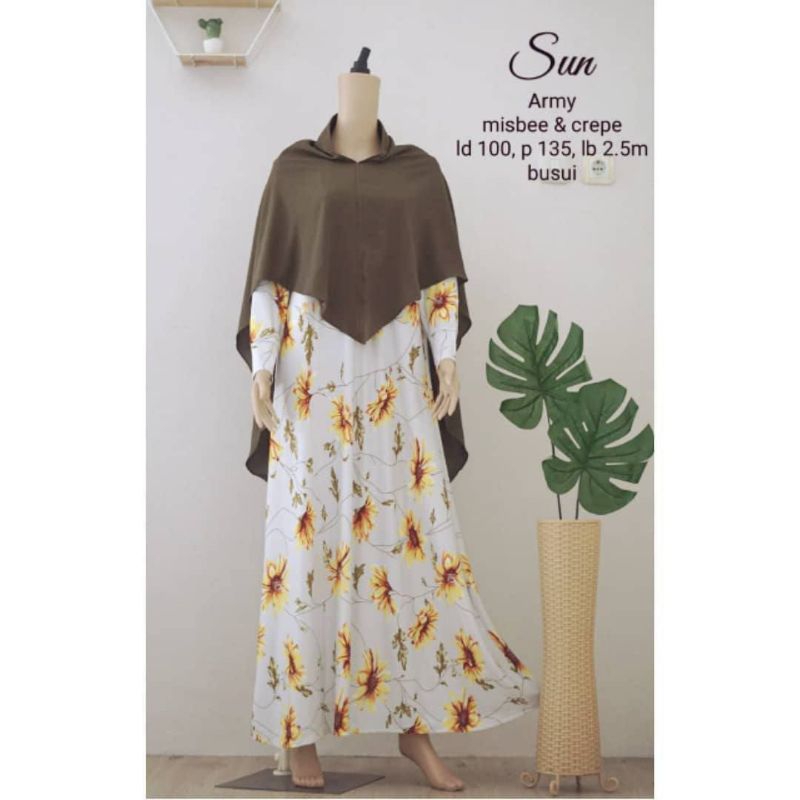 Dress Sun Simple Jumbo Rizquna Shop