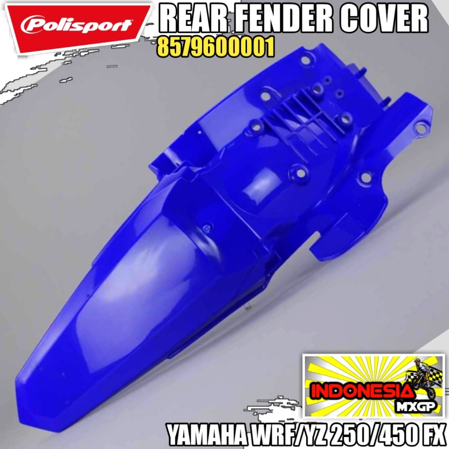 YAMAHA WRF YZF - YZ 250 450 FX - YZ250FX YZ450FX 2015 2016 2017 2018 2019 - POLISPORT Rear Fender Co