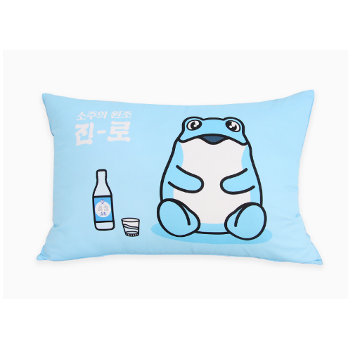 JINRO TOAD PILLOW COVER OFFICIAL FROM KOREA