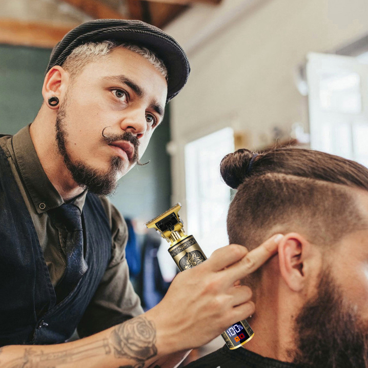 YUN Mall Alat Cukur Rambut Elektrik Mesin Potong Rambut Hair Clipper Alat Potong Rambut Cliper Rambut Cordless Professional Pemotong Rambut Hair Trimmer Rechargeable