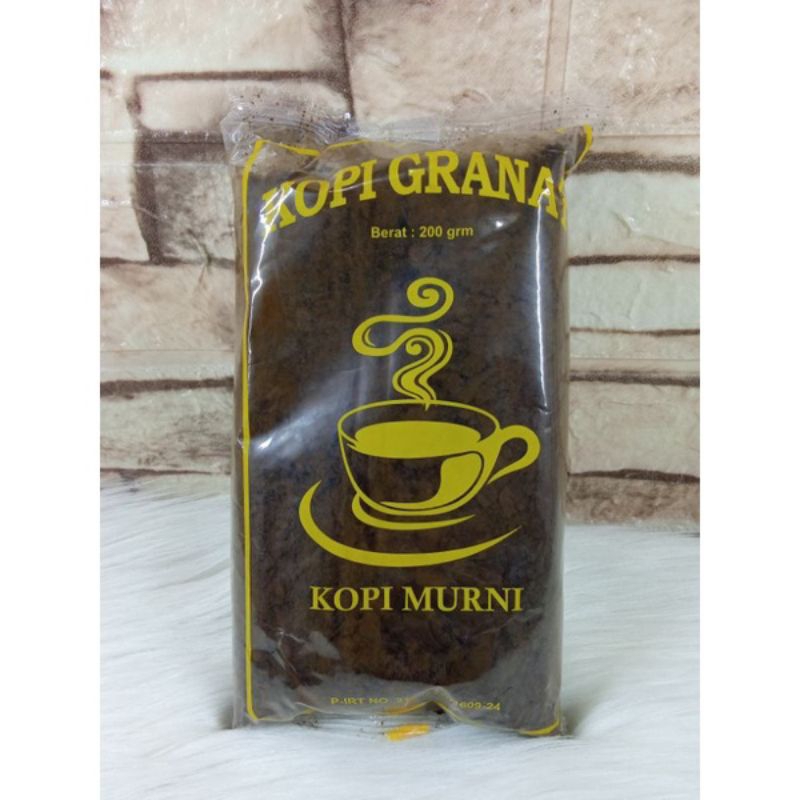

KOPI GRANAT ROBUSTA ORIGINAL 200 g